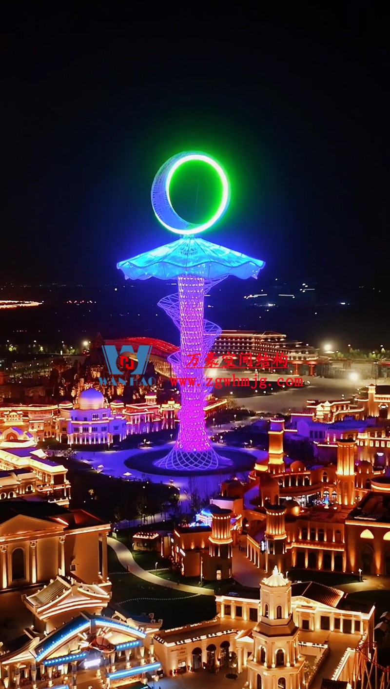 身姿輕盈，造型優(yōu)美的膜結(jié)構(gòu)建筑