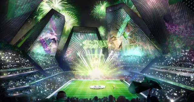 沙特公布2034年世界杯的15個場館設(shè)計(jì)，預(yù)計(jì)耗資數(shù)千億美元