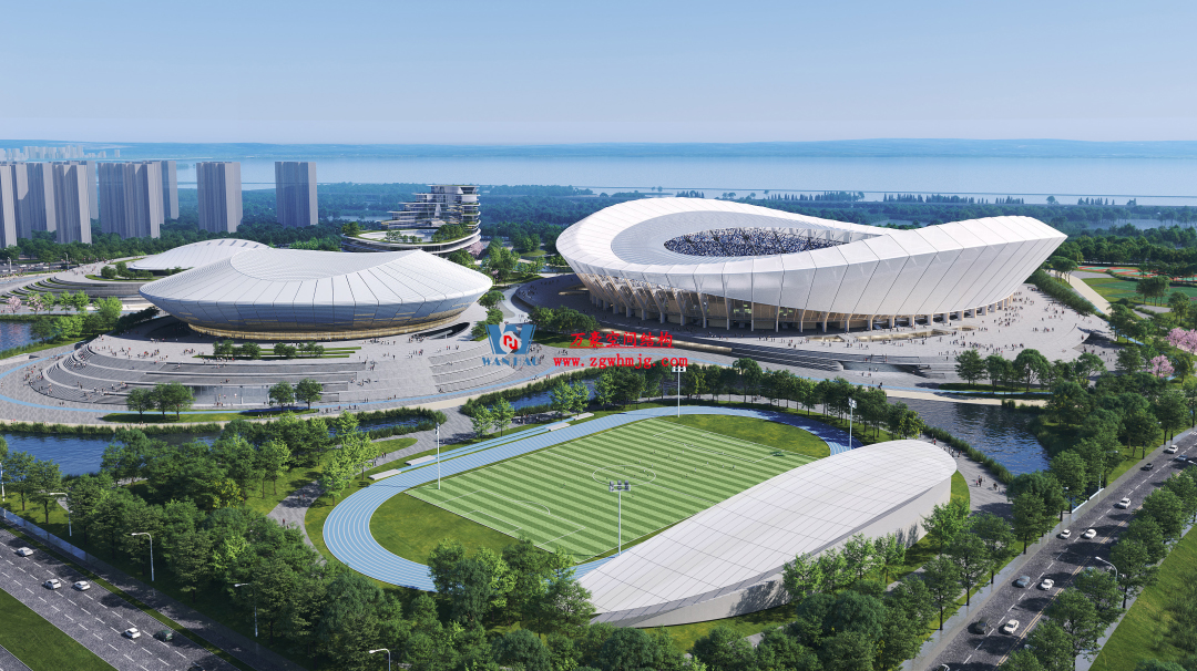 “太湖浮蓮”！萬豪空間結(jié)構(gòu)助力無錫奧林匹克體育產(chǎn)業(yè)中心項目